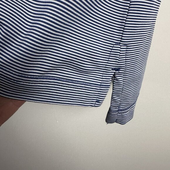F&G Tech‎ Fairway & Greene Golf Polo Shirt Men's Large Golf Blue Striped - Picture 5 of 10